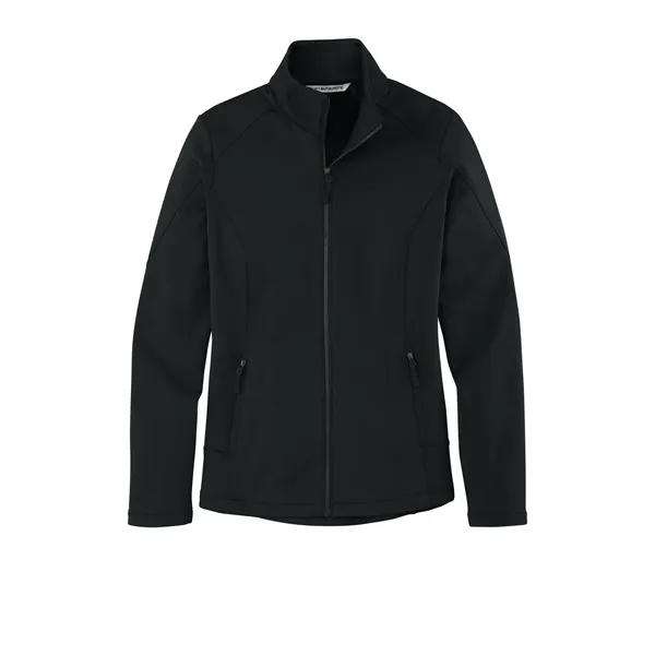 Port Authority Women's Grid Fleece Jacket. - Port Authority Women's Grid Fleece Jacket. - Image 3 of 14