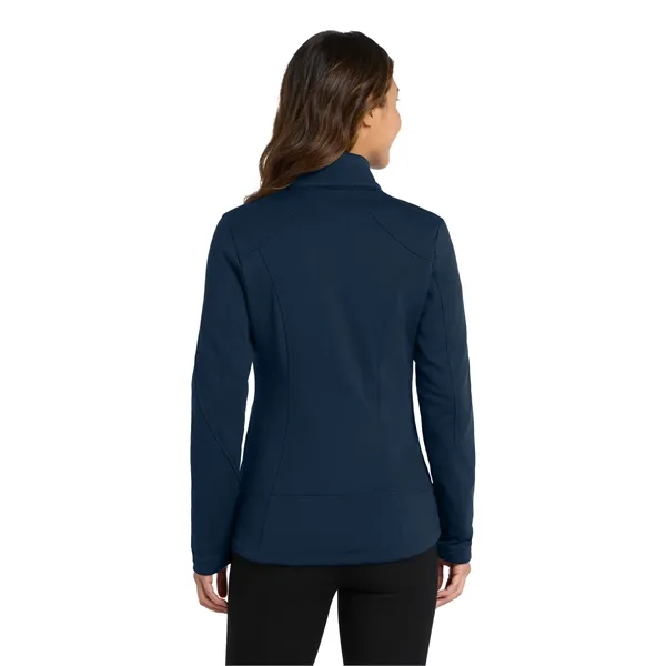 Port Authority Women's Grid Fleece Jacket. - Port Authority Women's Grid Fleece Jacket. - Image 11 of 14