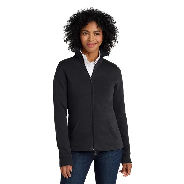 Port Authority Women's Slub Fleece Full-Zip Jacket. - Port Authority Women's Slub Fleece Full-Zip Jacket. - Image 0 of 14