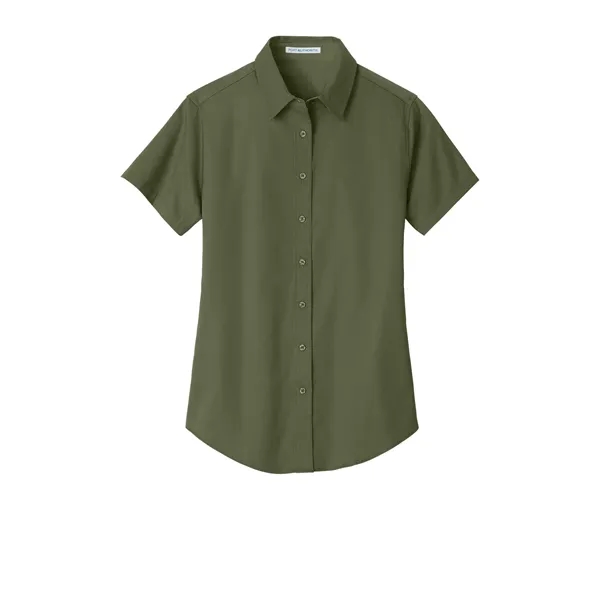 Port Authority Women's Short Sleeve Easy Care Shirt. - Port Authority Women's Short Sleeve Easy Care Shirt. - Image 2 of 39