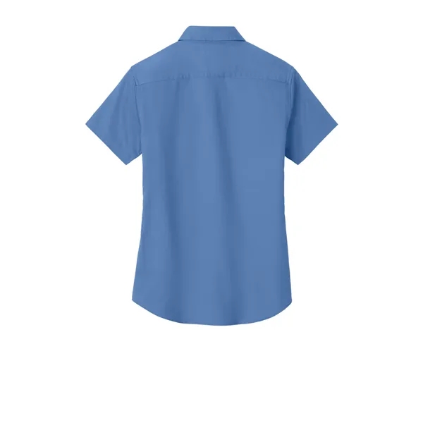 Port Authority Women's Short Sleeve Easy Care Shirt. - Port Authority Women's Short Sleeve Easy Care Shirt. - Image 5 of 39