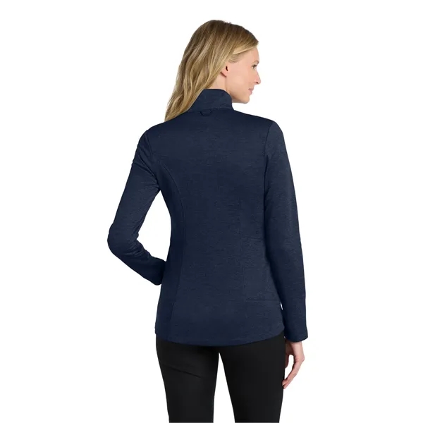 Port Authority Women's Collective Striated Fleece Jacket. - Port Authority Women's Collective Striated Fleece Jacket. - Image 7 of 15