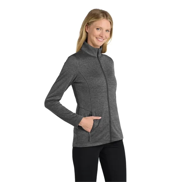 Port Authority Women's Collective Striated Fleece Jacket. - Port Authority Women's Collective Striated Fleece Jacket. - Image 13 of 15