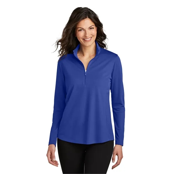 Port Authority Women's Dry Zone UV Micro-Mesh 1/4-Zip - Port Authority Women's Dry Zone UV Micro-Mesh 1/4-Zip - Image 20 of 24