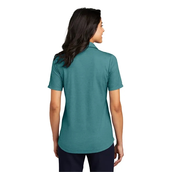 Port Authority Women's Fine Pique Blend Polo - Port Authority Women's Fine Pique Blend Polo - Image 1 of 19