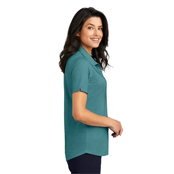Port Authority Women's Fine Pique Blend Polo - Port Authority Women's Fine Pique Blend Polo - Image 2 of 19