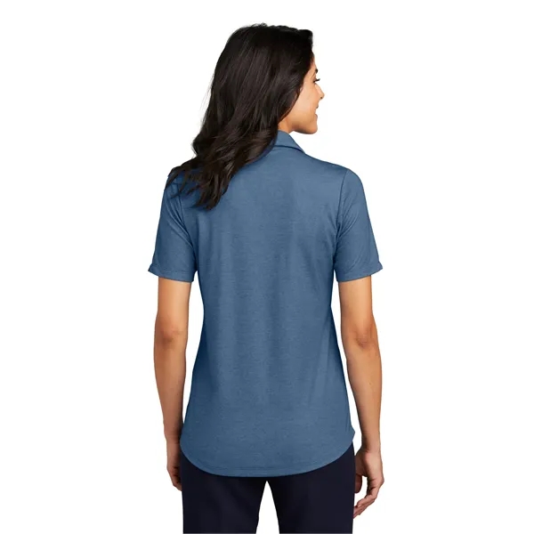 Port Authority Women's Fine Pique Blend Polo - Port Authority Women's Fine Pique Blend Polo - Image 5 of 19
