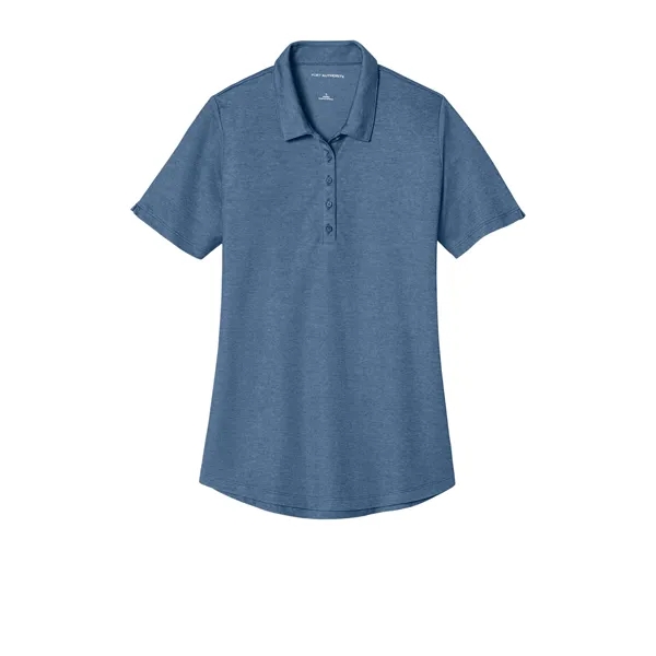 Port Authority Women's Fine Pique Blend Polo - Port Authority Women's Fine Pique Blend Polo - Image 7 of 19