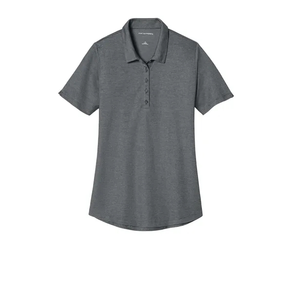 Port Authority Women's Fine Pique Blend Polo - Port Authority Women's Fine Pique Blend Polo - Image 12 of 19