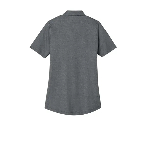 Port Authority Women's Fine Pique Blend Polo - Port Authority Women's Fine Pique Blend Polo - Image 13 of 19
