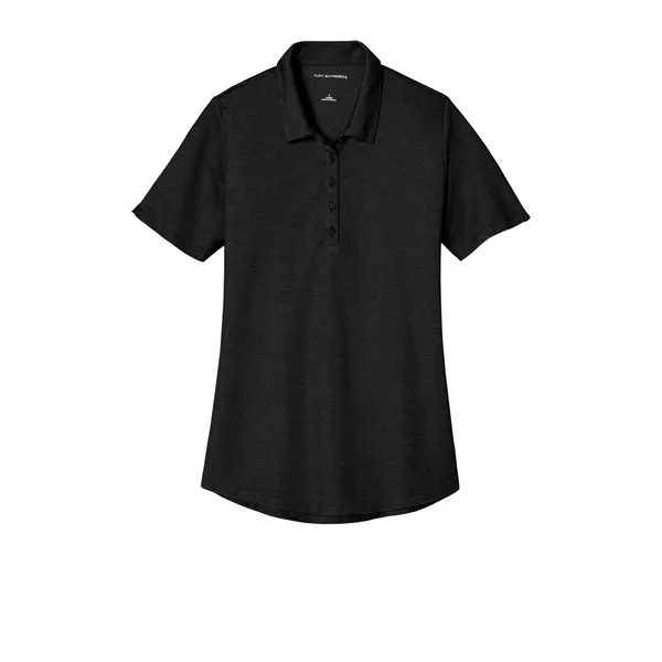 Port Authority Women's Fine Pique Blend Polo - Port Authority Women's Fine Pique Blend Polo - Image 18 of 19