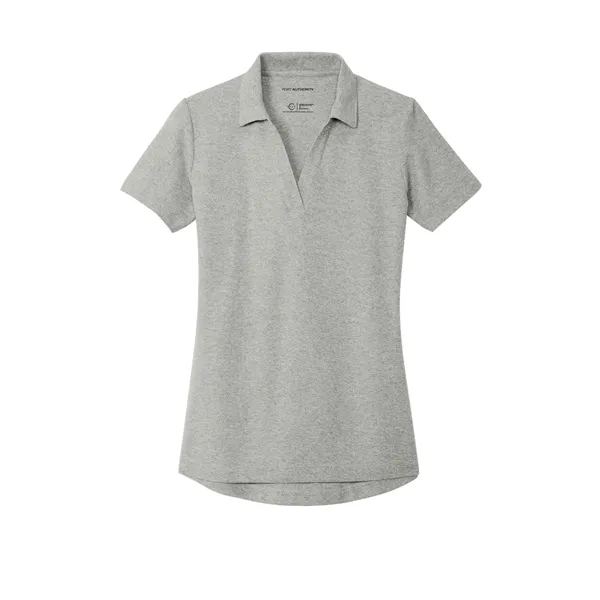 Port Authority Women's C-FREE Cotton Blend Pique Polo - Port Authority Women's C-FREE Cotton Blend Pique Polo - Image 3 of 33