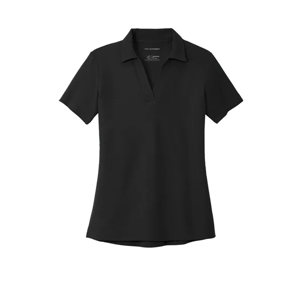 Port Authority Women's C-FREE Cotton Blend Pique Polo - Port Authority Women's C-FREE Cotton Blend Pique Polo - Image 6 of 33