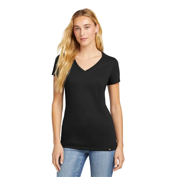 New Era Women's Heritage Blend V-Neck Tee. - New Era Women's Heritage Blend V-Neck Tee. - Image 0 of 23