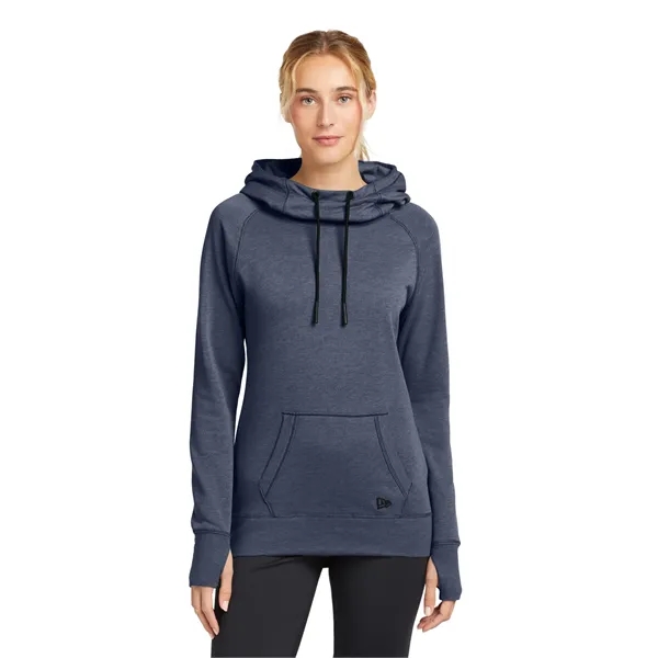 New Era Women's Tri-Blend Fleece Pullover Hoodie. - New Era Women's Tri-Blend Fleece Pullover Hoodie. - Image 3 of 19