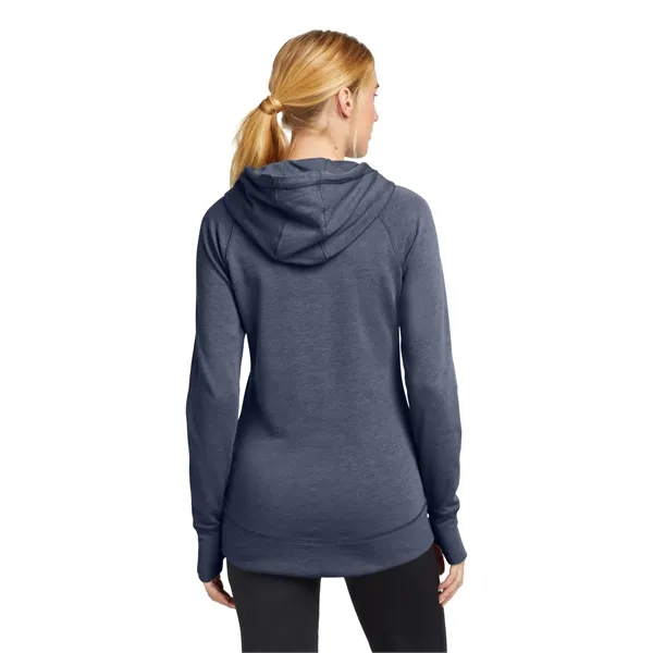 New Era Women's Tri-Blend Fleece Pullover Hoodie. - New Era Women's Tri-Blend Fleece Pullover Hoodie. - Image 4 of 19
