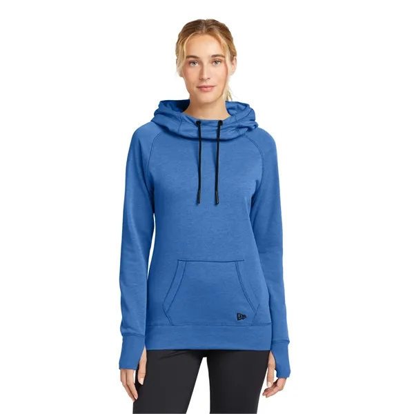 New Era Women's Tri-Blend Fleece Pullover Hoodie. - New Era Women's Tri-Blend Fleece Pullover Hoodie. - Image 6 of 19