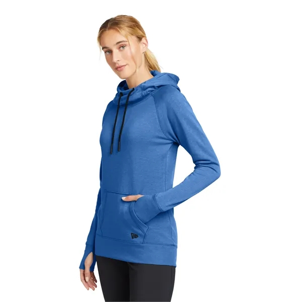 New Era Women's Tri-Blend Fleece Pullover Hoodie. - New Era Women's Tri-Blend Fleece Pullover Hoodie. - Image 8 of 19