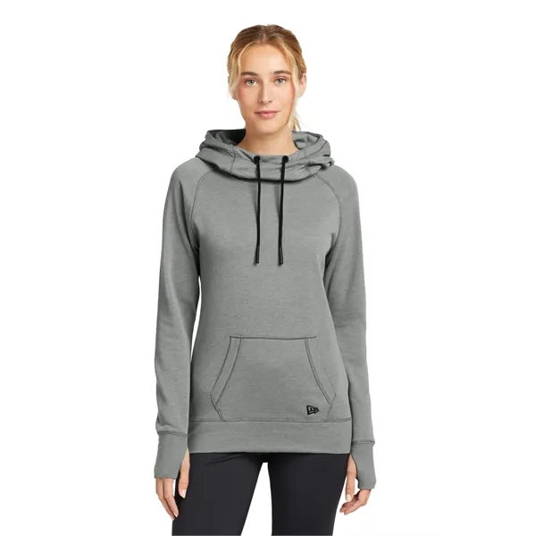 New Era Women's Tri-Blend Fleece Pullover Hoodie. - New Era Women's Tri-Blend Fleece Pullover Hoodie. - Image 9 of 19