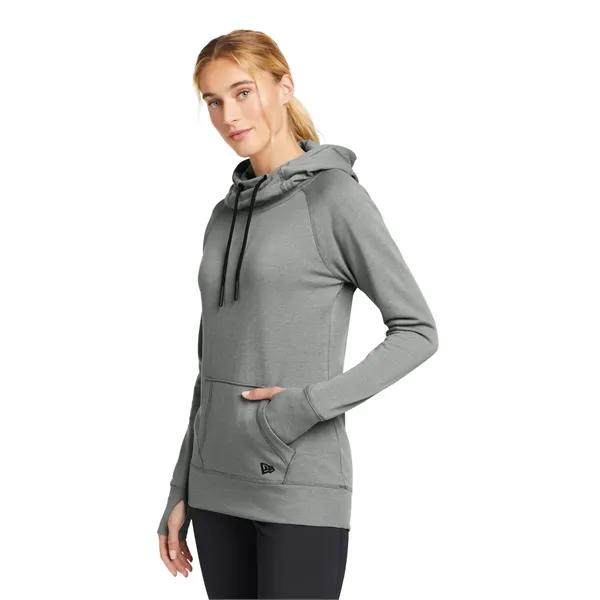 New Era Women's Tri-Blend Fleece Pullover Hoodie. - New Era Women's Tri-Blend Fleece Pullover Hoodie. - Image 11 of 19
