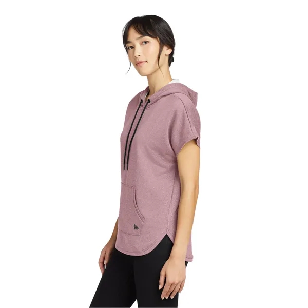 New Era Women's Performance Terry Short Sleeve Hoodie - New Era Women's Performance Terry Short Sleeve Hoodie - Image 18 of 20