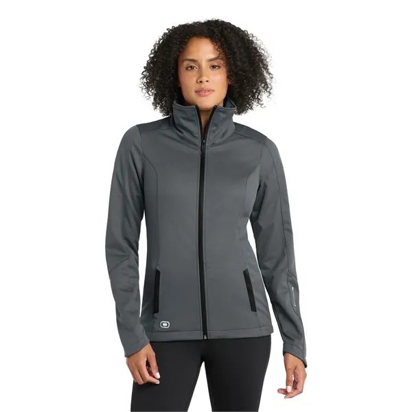 OGIO Women's Crux Soft Shell. - OGIO Women's Crux Soft Shell. - Image 7 of 10