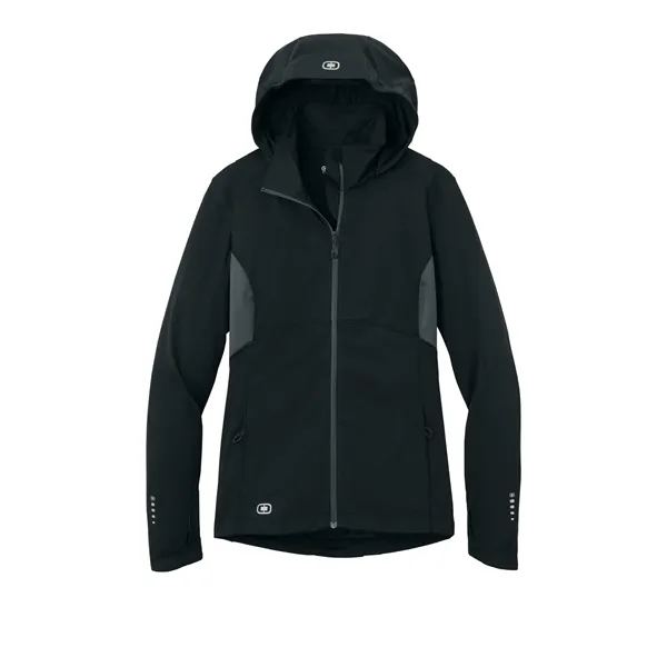 OGIO Women's Pivot Soft Shell. - OGIO Women's Pivot Soft Shell. - Image 3 of 5