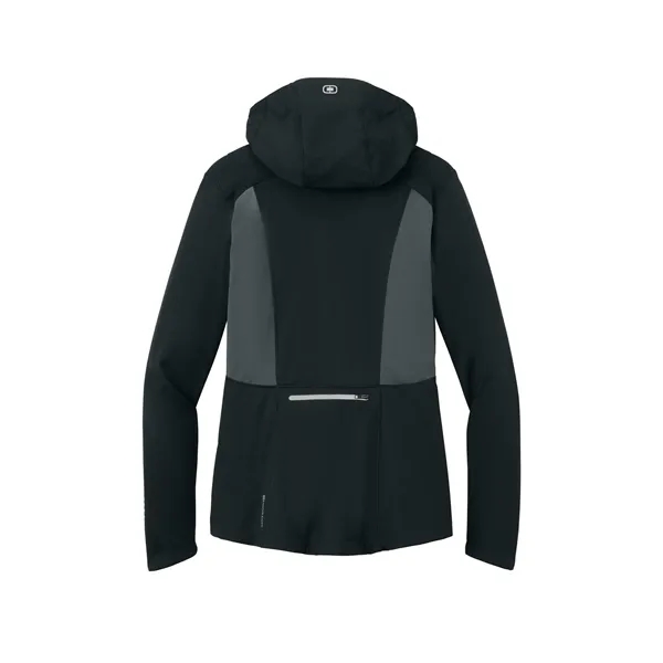 OGIO Women's Pivot Soft Shell. - OGIO Women's Pivot Soft Shell. - Image 4 of 5