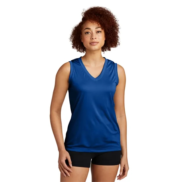 Sport-Tek Women's Sleeveless PosiCharge Competitor V-Neck... - Sport-Tek Women's Sleeveless PosiCharge Competitor V-Neck... - Image 9 of 25