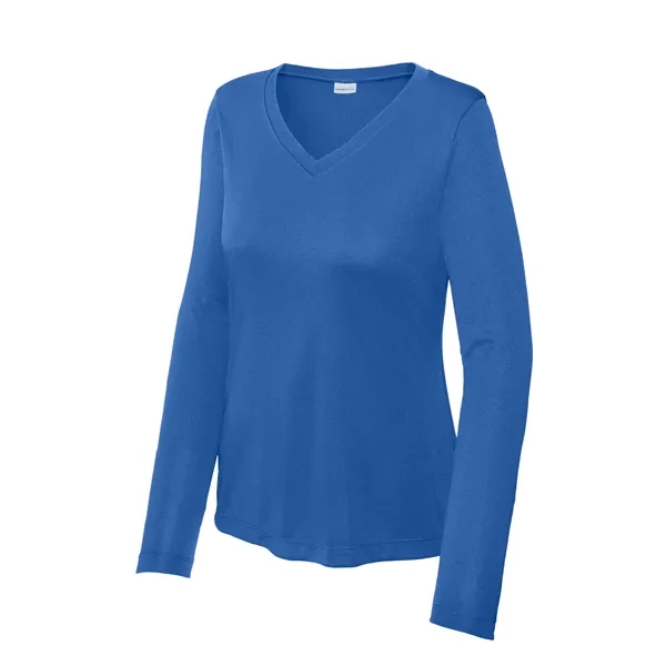 Sport-Tek Women's Long Sleeve PosiCharge Competitor V-Nec... - Sport-Tek Women's Long Sleeve PosiCharge Competitor V-Nec... - Image 22 of 80