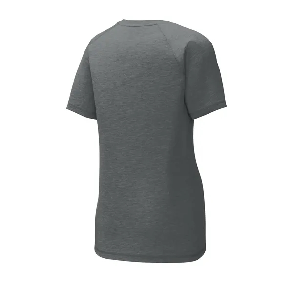 Sport-Tek Women's PosiCharge Tri-Blend Wicking Scoop Neck... - Sport-Tek Women's PosiCharge Tri-Blend Wicking Scoop Neck... - Image 2 of 30