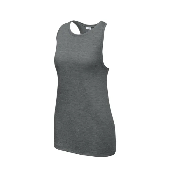 Sport-Tek Women's PosiCharge Tri-Blend Wicking Tank. - Sport-Tek Women's PosiCharge Tri-Blend Wicking Tank. - Image 8 of 29