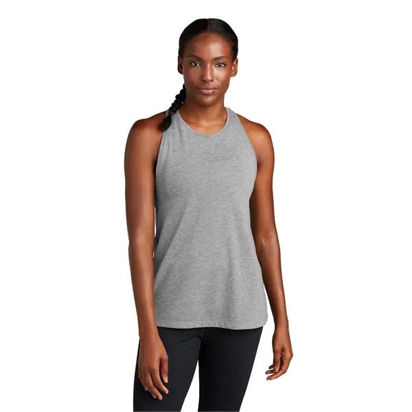 Sport-Tek Women's PosiCharge Tri-Blend Wicking Tank. - Sport-Tek Women's PosiCharge Tri-Blend Wicking Tank. - Image 10 of 29