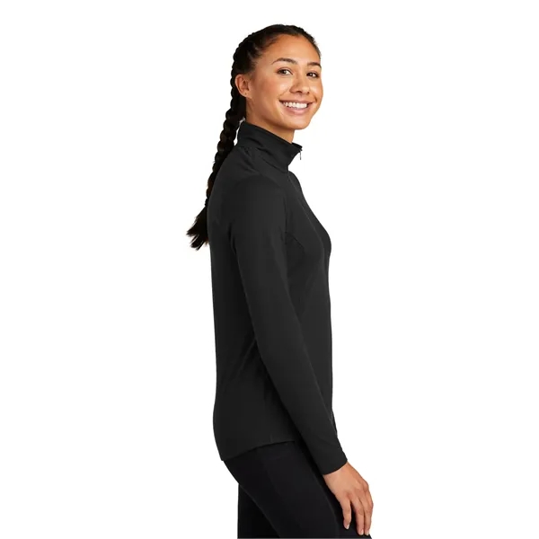 Sport-Tek Women's PosiCharge Tri-Blend Wicking 1/4-Zip Pu... - Sport-Tek Women's PosiCharge Tri-Blend Wicking 1/4-Zip Pu... - Image 3 of 29