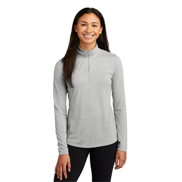 Sport-Tek Women's PosiCharge Tri-Blend Wicking 1/4-Zip Pu... - Sport-Tek Women's PosiCharge Tri-Blend Wicking 1/4-Zip Pu... - Image 12 of 29