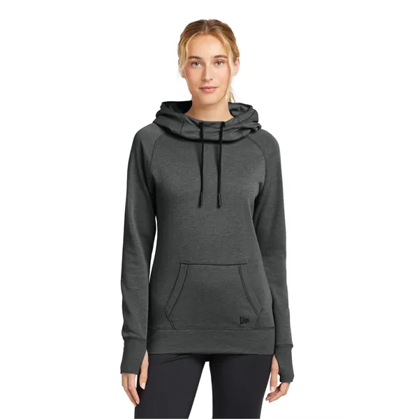 New Era Women's Tri-Blend Fleece Pullover Hoodie.