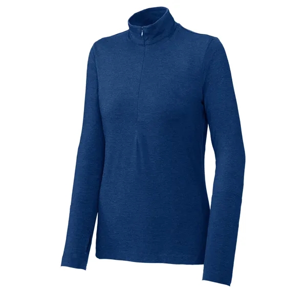 Sport-Tek Women's Exchange 1.5 Long Sleeve 1/2-Zip - Sport-Tek Women's Exchange 1.5 Long Sleeve 1/2-Zip - Image 18 of 19