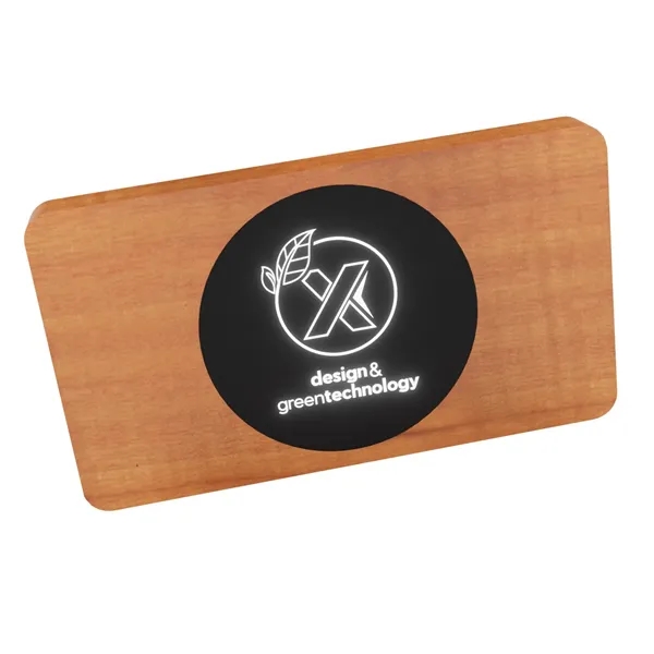 SCX Innovative Design™ Bamboo Wireless Power Bank 10,000 mAh - SCX Innovative Design™ Bamboo Wireless Power Bank 10,000 mAh - Image 0 of 2