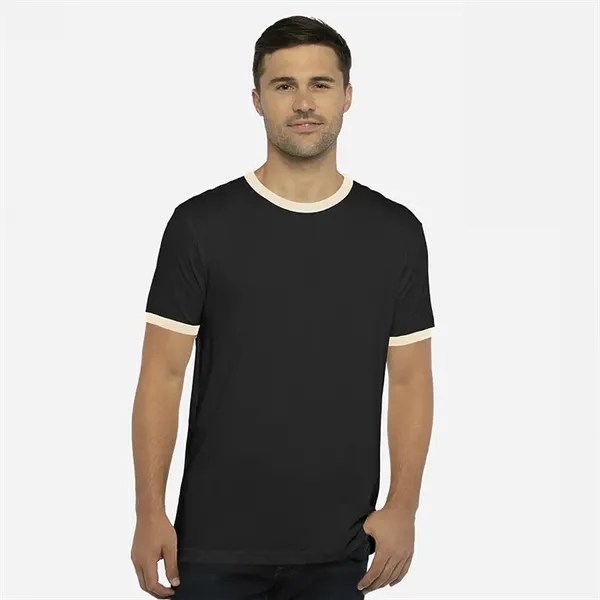 Next Level Men's Cotton Ringer Tee - Next Level Men's Cotton Ringer Tee - Image 1 of 35