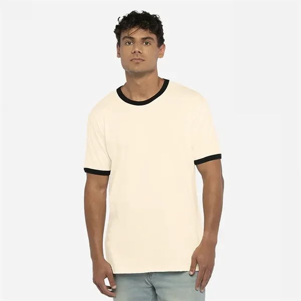 Next Level Men's Cotton Ringer Tee - Next Level Men's Cotton Ringer Tee - Image 9 of 35