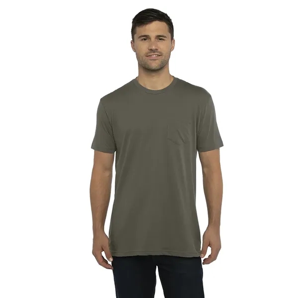Next Level Unisex Cotton Pocket Crew - Next Level Unisex Cotton Pocket Crew - Image 2 of 4