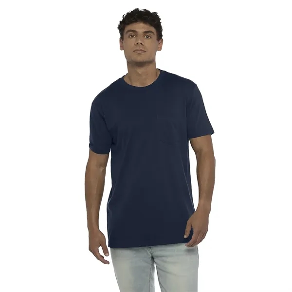 Next Level Unisex Cotton Pocket Crew - Next Level Unisex Cotton Pocket Crew - Image 3 of 4