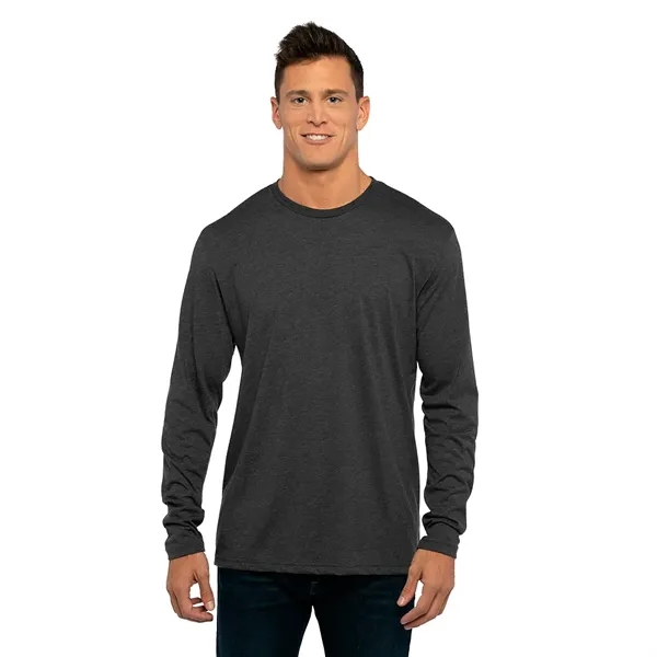 Next Level Unisex Tri-Blend Longsleeve Crew T-shirt - Next Level Unisex Tri-Blend Longsleeve Crew T-shirt - Image 9 of 49