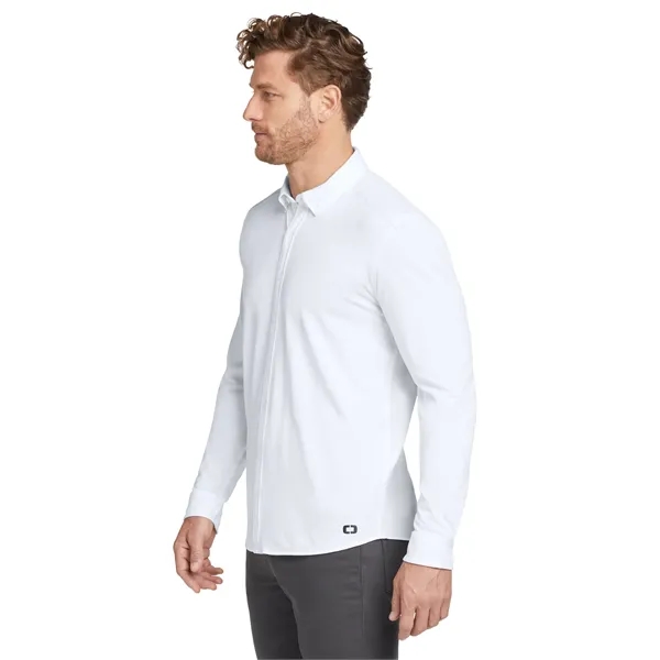 OGIO Code Stretch Long Sleeve Button-Up. - OGIO Code Stretch Long Sleeve Button-Up. - Image 12 of 15