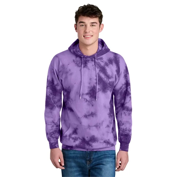 Port & Company Crystal Tie-Dye Pullover Hoodie - Port & Company Crystal Tie-Dye Pullover Hoodie - Image 15 of 28