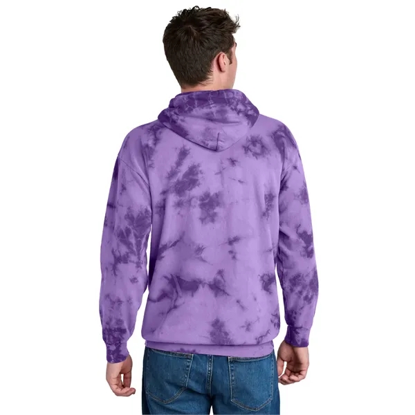 Port & Company Crystal Tie-Dye Pullover Hoodie - Port & Company Crystal Tie-Dye Pullover Hoodie - Image 16 of 28