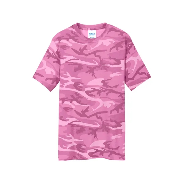 Port & Company Core Cotton Camo Tee. - Port & Company Core Cotton Camo Tee. - Image 19 of 25