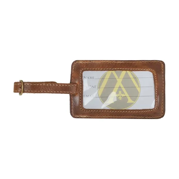 Andrew Philips® Leather Westbridge Leather Luggage Tag - Andrew Philips® Leather Westbridge Leather Luggage Tag - Image 0 of 2