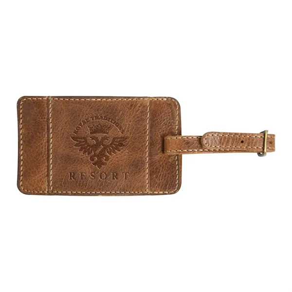 Andrew Philips® Leather Westbridge Leather Luggage Tag - Andrew Philips® Leather Westbridge Leather Luggage Tag - Image 1 of 2