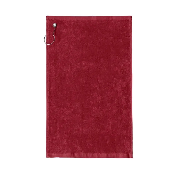 Port Authority Grommeted Hemmed Towel - Port Authority Grommeted Hemmed Towel - Image 2 of 4